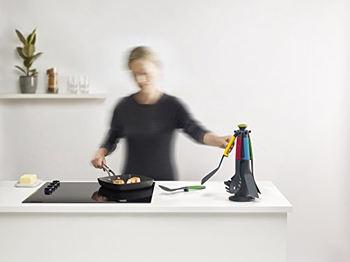 Joseph Joseph Elevate Carousel 6-teiliges Utensil Satz mit Drehständer, mehrfarbig - 5