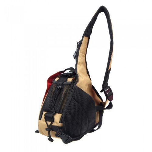 Andoer Caden K1  imperm  able Fashion Casual DSLR Camera Bag Case Sac    bandouli  re pour Canon Nikon Sony  Kaki 