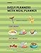 Produktbild Daily Planners With Meal Planner: Planning Pages - Food Journal Breakfast Lunch Dinner Snacks Water Consumption Good Space To Plan Your Meals Papers Book