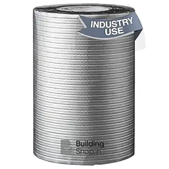 Buildingshop Self Adhesive Waterproof Tape for Roof/Bituminous Flashing/Sealing Tape For Crack fix | Water Tanks| Pipe&Tanks (10 Mtrs Length/6 Inch Wide)