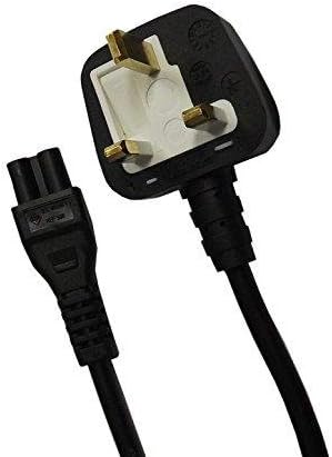 Star Labs C5 Cloverleaf Mickey Mouse Power Supply Adapter Cord Mains Cable Lead (1m, UK Plug)