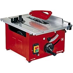 Einhell Scie circulaire de table TC-TS 1200 (1200 W, Butée parallèle réglable, Carter robuste, en métal, Protection contre les surcharges du moteur)