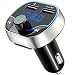 Produktbild Cocoda Bluetooth FM Transmitter, Wireless Auto MP3 Player Radio Adapter Freisprecheinrichtung Car Kit Unterstützung U-Disk und TF Karte, KFZ Ladegerät mit 2 USB Port 5V/2.4A & 1A (schwarz)