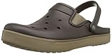Tipo de tacón: Plano Crocs Citilane Clog, Zuecos Unisex Adulto, Marrón (Espresso/Khaki), 42/43 EU