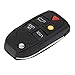 Produktbild LouiseEvel215 Ersatz Shell Folding Flip Smart Keyless Entry Fernschlüsselkasten Fob Mit 5 Tasten Für Volvo S80 S60 V70 XC70 XC90