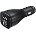 Price comparison product image Samsung Original Dual Adaptive Fast Charging Car-Charger - Black