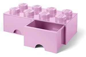 ‎ROOM COPENHAGEN LEGO 4006 Aufbewahrungsbox, Plastik, Legion/Light Purple, 50 x 25 x 18 cm