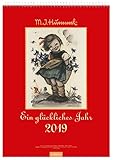 Ein glückliches Jahr 2019: Hummel Wandkalender by 