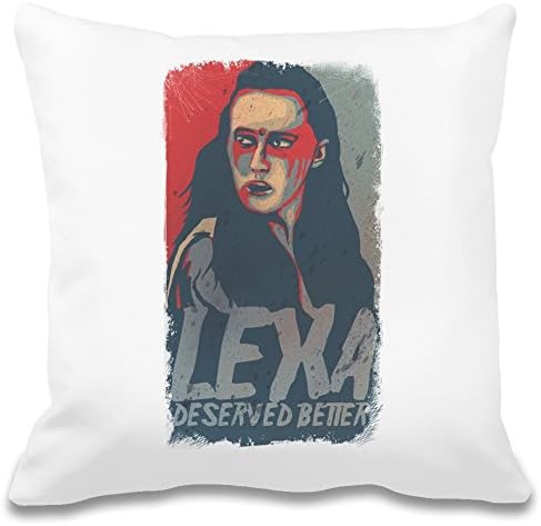 Lexa Deserved Better Custom Printed Decorative Pillowcase - 100% Soft Polyester - Decorative Home Accessories