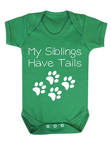 My Siblings Have Tails Fun Baby Playsuit