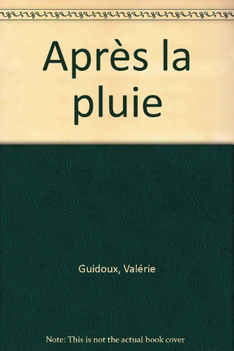 couverture de : Après la pluie