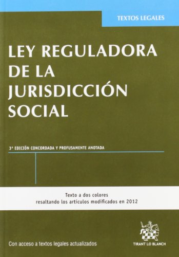 Download Ley reguladora de la jurisdiccion social (3ª ed.) (Textos Legales)