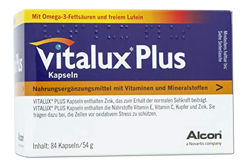 Preisvergleich Produktbild Vitalux Plus 84 St. *****MHD 08 / 2019******!!!!!