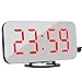 Produktbild MMSY Multifunktions-LED-Spiegel Wecker Digital Snooze Display Zeit Nahe Tisch Desktop Wecker Despertador Home Decoration (Color : 7)