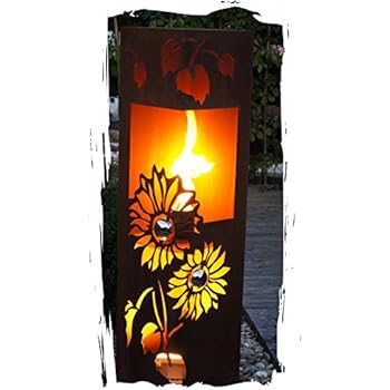 Windlicht säule garten