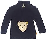 Steiff Baby Girls Fleecepullover 1/1 Arm Banded Collar Long Sleeve Jumper