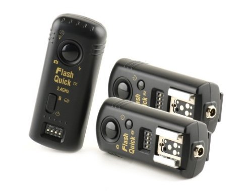 Funk-Blitzauslöser bis zu 100m mit 2x Empfängern für Nikon D80, D70s, D70 - Kompatibel für fast alle Nikon Blitzgeräte mit Standard-Blitzschuh Funk-Blitzauslöser bis zu 100m mit 2x Empfängern für Nikon D80, D70s, D70 - Kompatibel für fast alle Nikon Blitzgeräte mit Standard-Blitzschuh