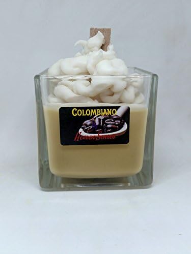Unique, Coffee Scented Candle, Soy wax, Eco friendly, Wood wick, Crackling Candle, by Heaven Senses