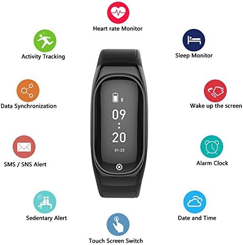 Navtour Activity Tracker with Heart Rate Monitor Fitness Tracker Smart Bracelet Health Smartwatch Wristband for Android and iOS Smart Phone