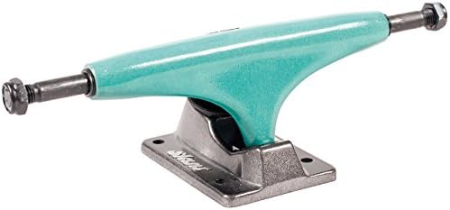 Slant Skateboard Trucks - Teal/Black 5.25"