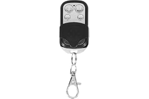 Leyf 1 st. fjärrkontroll garageport 433 MHz, fjärrkontroll Universal de Portail, 4 kanaler, kompatibel med 433 MHz frekvensko