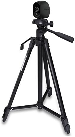 53" Inch Professional Camera Tripod Mount Holder Stand for NetGear Arlo,Arlo pro,Arlo go Security Cameras-Black