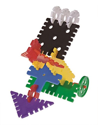 Feuchtmann Spielwaren 6215607 – Stecki Geo Konstruktions-Set One for Two, Box Maxi, 400 g, sortiert - 3
