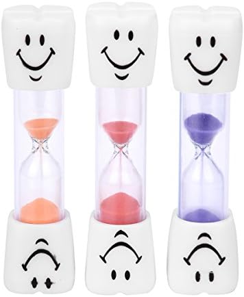 Sand Timer Colorful Sandglass Hourglass Sand Clock Timer Set Plastic 2min 3 Pcs