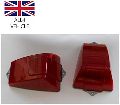 2 PCS/SET RED 18SMD LED CAB ROOF TOP FRONT MARKER LIGHTS TRUCK SUV 4x4 PICK UP