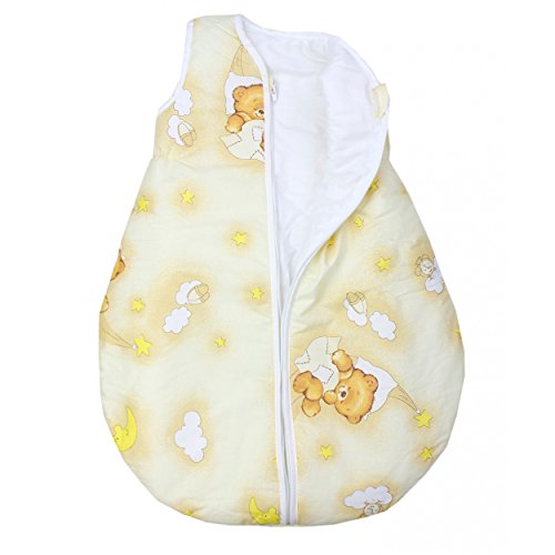 Baby Schlafsack Kinderschlafsack Wattiert Ganzjahres Babyschlafsack ohne Ärmel - 3