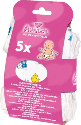 AM Windeln f.Puppen bis 46cm