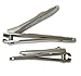 Kohm Nail Clipper Set with Swing Out Nail File/Cleaner, Premium Quality