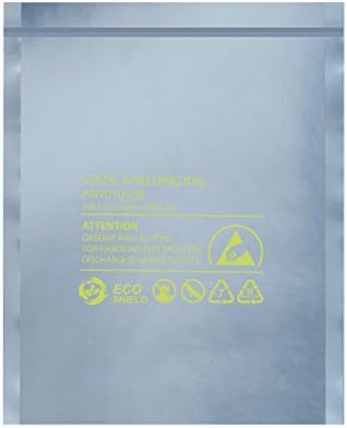 Antistat Reclosable Eco-shield bag 5"x8" - Pack of 100 (013-0004)