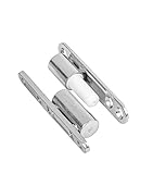 türbänder kaufen Material: Stahl massiv - Oberfläche: Metall hell verzinkt - Befestigung an der Zarge & Türe mit Spanplattenschrauben 4,0 mm