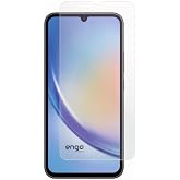 Engo Samsung Galaxy A34 İle Uyumlu Mat Ekran Koruyucu Parmak İzi Bırakmayan Yansıma Ve Parlama &Ouml;nleyici Koruma, 9H Temperli K