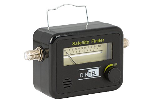 Dintel - Localizador de satélites con escala y aguja indicadora/medidor con señal acústica