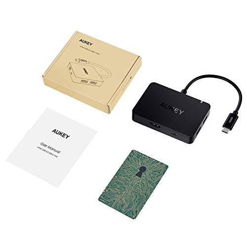 Más Barato AUKEY Hub USB C HDMI (4K), 3 Puertos USB 3.1, Ranura Micro
SD & SD y 60W Puerto USB C (Power Delivery) Adaptador USB Type C
Revisión