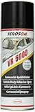 Spray Pegamento Spray resistente altas temperaturas para pegar de tejidos, piel, tela, madera, laminados plastici, goma sintética de 400 ml