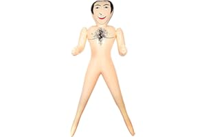 ZOPPER Male Blown Up Doll | Hen Party Accessory Inflatable Male Blown Up Doll 150cm Great Fun for Hen & Bachelor Parties, Photo Booth Prop, Pranks, Party Props and Gag Gifts
