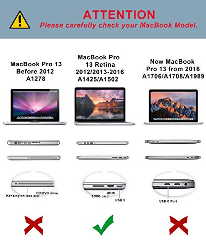 Tecool Funda MacBook Pro 13 Retina Ultra Slim Cubierta de Pl stico Duro Case Carcasa para MacBook Pro 13 con Retina Display modelo A1502 y A1425 Negro reviews Tecool Funda MacBook Pro 13 Retina Ultra Slim Cubierta de Pl stico Duro Case Carcasa para MacBook Pro 13 con Retina Display modelo A1502 y A1425 Negro