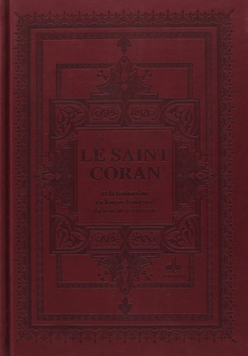 CORAN BILINGUE CUIR, DORE CORAN BILINGUE CUIR, DORE