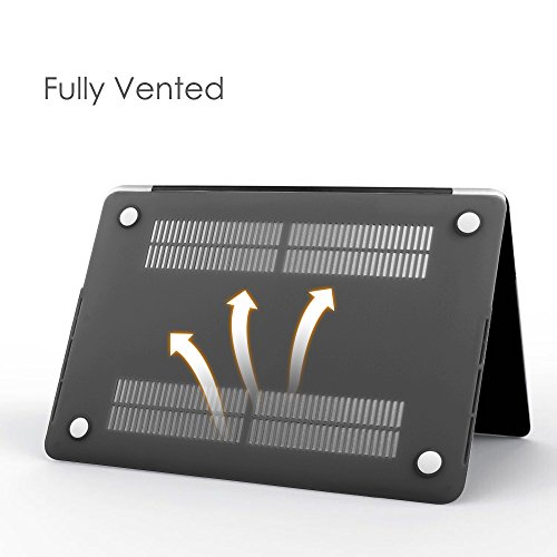 Fintie MacBook Pro 13 H  lle 2017   2016 - Ultrad  nne Hochwertige Matt Gummierte Hartschale Tasche Schutzh  lle Snap Case f  r NEUESTE 13-zoll MacBoo