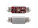 Produktbild C63–3 W [High Power] CREE [42 mm] weiß R2 LED Soffitte Dome Lampe Light Car Auto DC 12 V CANBUS – Fehlerfrei System