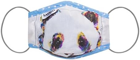 KempKids. Adult Anti Pollution Dust Mask With Activated Carbon Air Filter, PM10 and PM2.5 Protection, Model: Panda