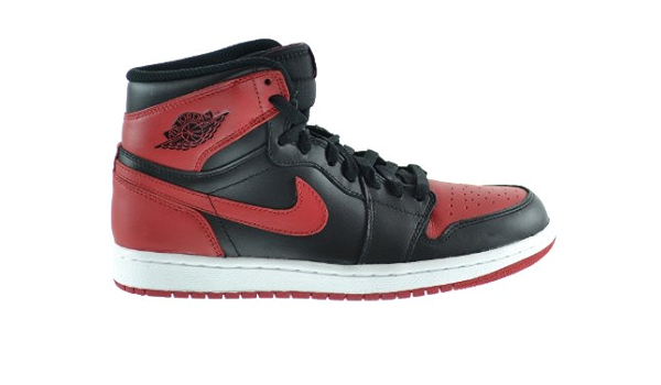 Buy Air Jordan 1 Retro High OG Men's Basketball Shoes Black/Varsity  Red-White 555088-023 (10 D(M) US) at Amazon.in