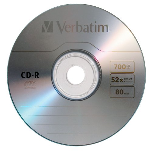 Verbatim 97458 CD-R 700MB 100pc(s) blank CD - blank CDs (CD-R, Spindle)