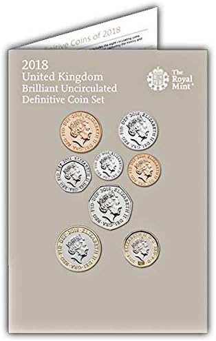 The 2018 United Kingdom Brilliant Uncirculated Definitive Coin Set The Royal Mint 2018 Coin Set