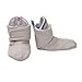 Lodger Cotton Quilt Baby Booties (3 - 6 Months, Shell)