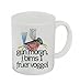Produktbild Becher "Gun Morgn, I bims 1 früher Voggel" Guten Morgen Becher Der Frühe Vogel Tasse