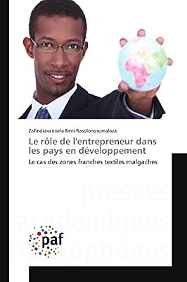ACADEMIQUES Le rôle de l'entrepreneur dans les pays en développement